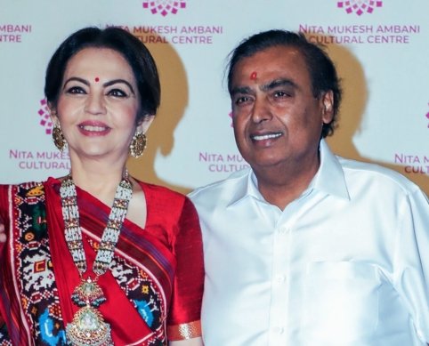 Nita Ambani & Mukesh Ambani