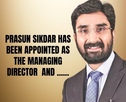 Prasun Sikdar has been appointed as the Managing Director and CEO of Bima Sugam India Federation for a three-year term