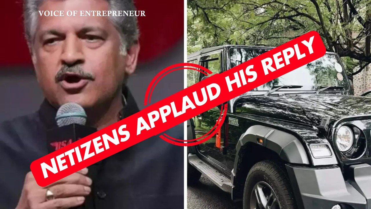 Anand Mahindra Responds to Criticism Over Car and Employee Issues; Netizens Applaud His Reply